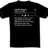 T-Shirt "Lied der Pinguine"