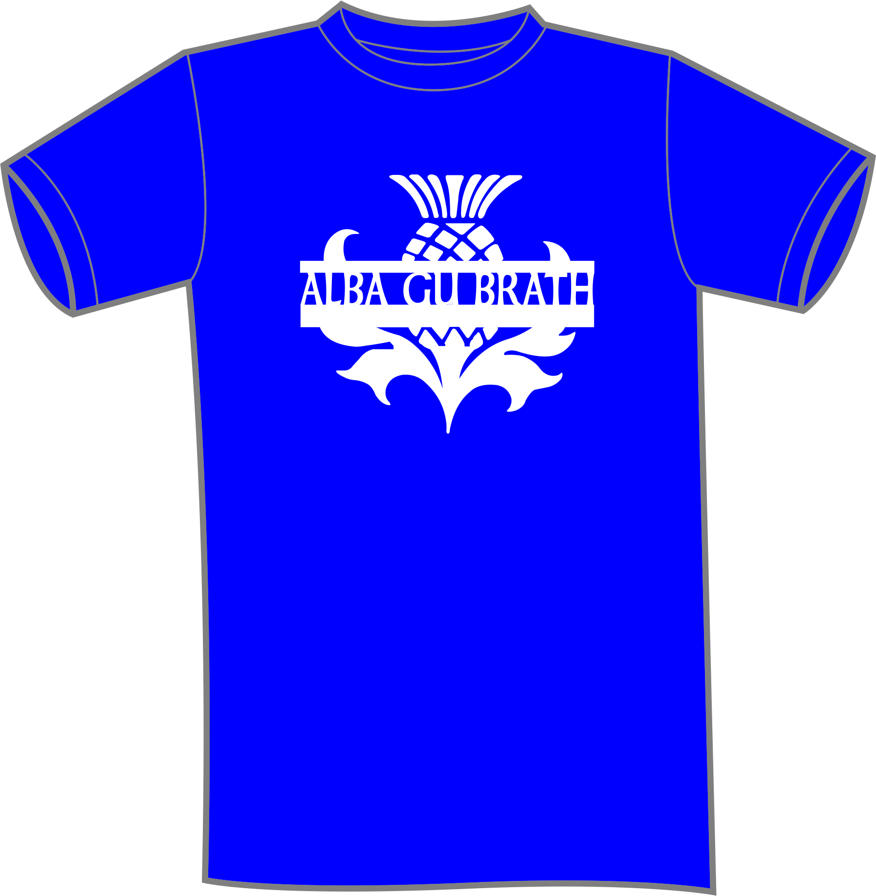 T-Shirt "Alba cu brath"